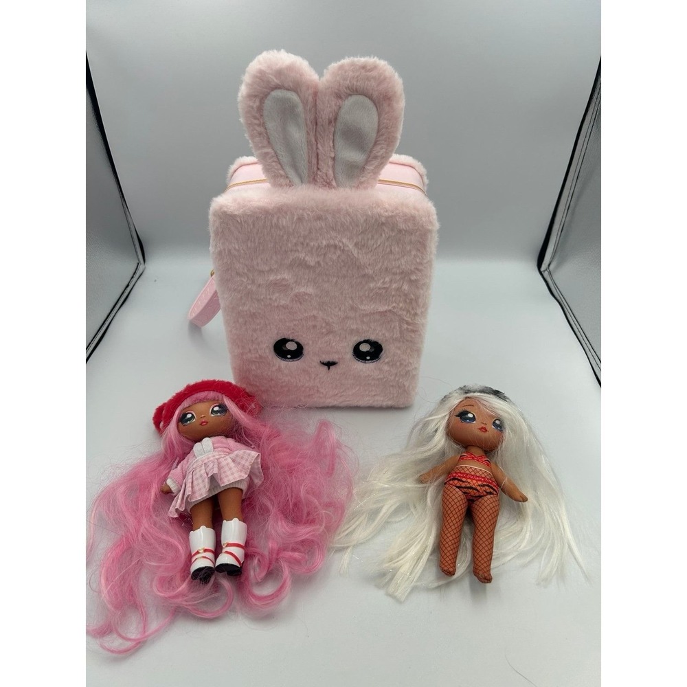 Na Na Na Surprise backpack and two dolls